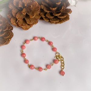 Pink Quartzite Bracelet